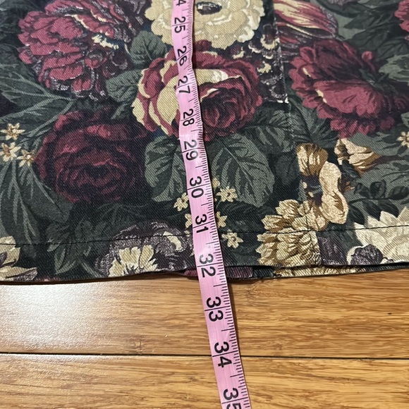 Vintage Gotcha Covered Size 8 Floral Skirt Made in the USA - Picture 4 of 8